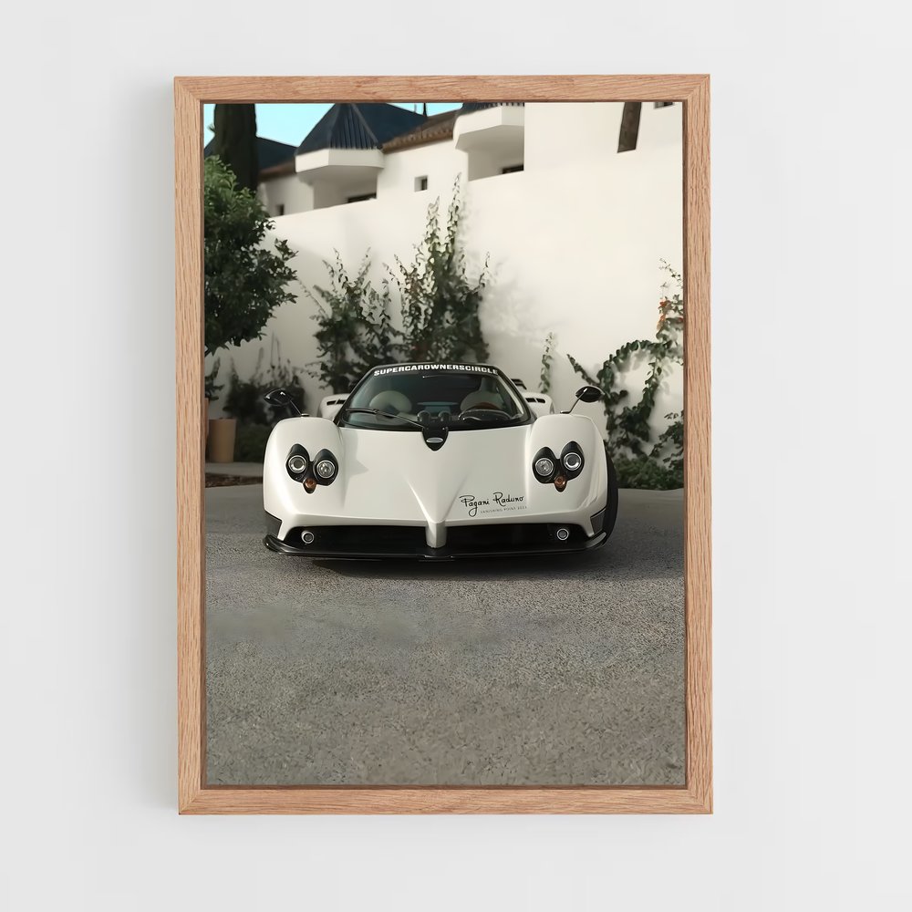 Poster Zonda Serenity – affiche Pagani (vue 4)